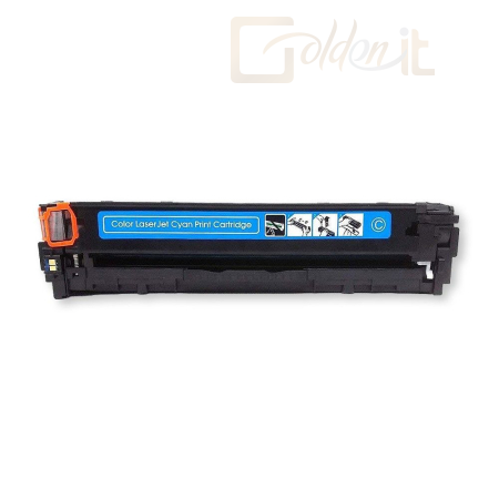 Nyomtató - Tintapatron WHITE BOX HP CB541A/CE321A/CF211A Cyan utángyártott toner - HPCB541AFUWBT