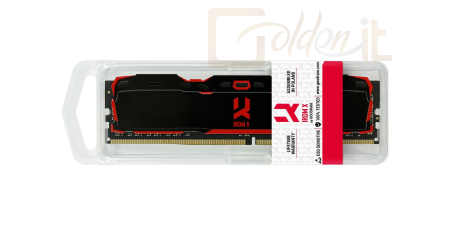 RAM Good Ram 16GB DDR4 3200MHz IRDM X Series Black - IR-X3200D464L16SA/16G