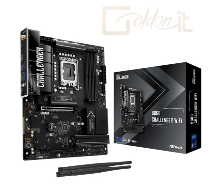 Alaplapok ASRock B860 CHALLENGER WIFI - 90-MXBUC0-A0UAYZ
