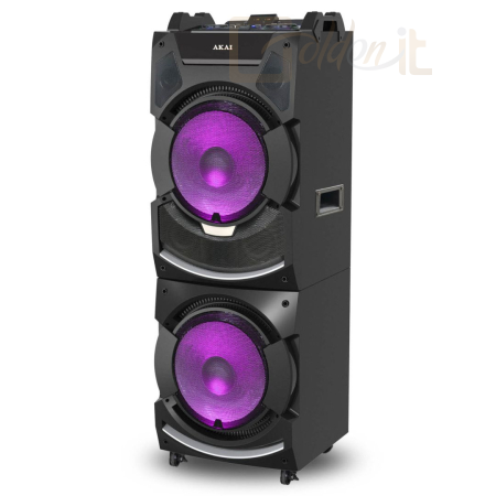 Hangfal Akai 2.0 Bluetooth Speaker 400W Black - DJ-S5H NEW