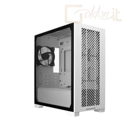 Ház Cooler Master Elite 301 Lite Tempered Glass White - E301L-WGNN-S00