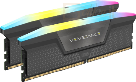 RAM Corsair 16GB DDR5 6000MHz Kit(2x8GB) Vengeance RGB Grey - CMH16GX5M2E6000Z36