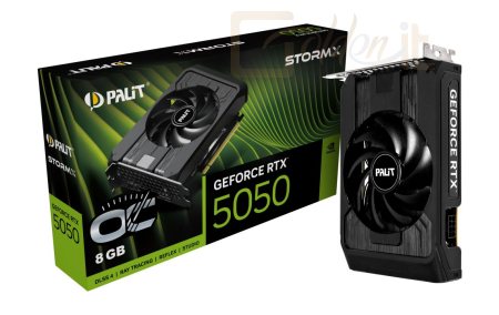 Videókártya Palit GeForce RTX5050 8GB DDR6 StormX OC - NE65050T19P1-GB2070F