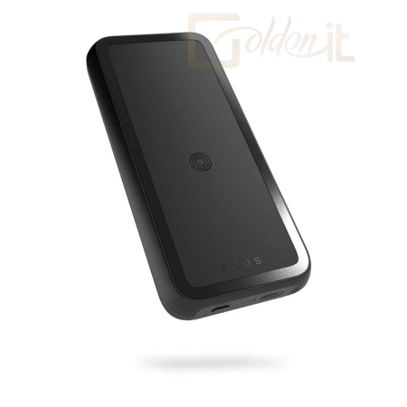 Powerbank vésztöltők Zens Magnetic Single 10000mAh Powerbank Black - ZEPP04M/00