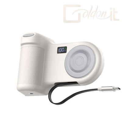 Powerbank vésztöltők Belkin Stage PowerGrip Magnetic Charging Camera Grip with 9300mAh PowerBank Sand - CTA006HQSA