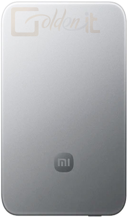 Powerbank vésztöltők Xiaomi UltraThin Magnetic 5000mAh PowerBank Glacier Silver - BHR08Z2GL