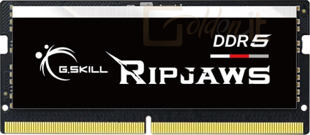 RAM - Notebook G.SKILL 64GB DDR5 5600MHz SODIMM Ripjaws Black - F5-5600S4645A64GX1-RS