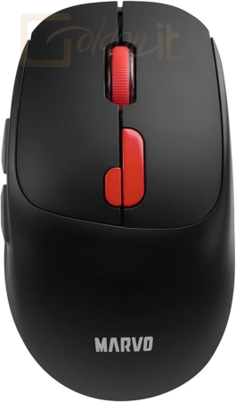 Egér Marvo M809W Wireless Bluetooth Mouse Black - M809W BK