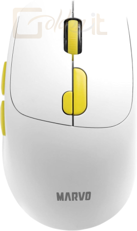 Egér Marvo M809W Wireless Bluetooth Mouse White - M809W WH