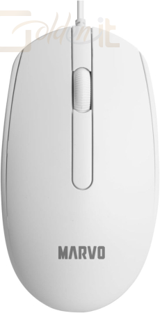 Egér Marvo MS003 Mouse White - MS003 WH