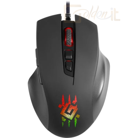 Egér Defender GM-700L Gaming Mouse Black - GM-700L