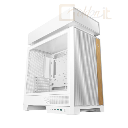 Ház DeepCool CL660 Tempered Glass White - R-CL660-WHNNA0-G-1