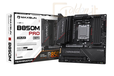 Alaplapok Maxsun TERMINATOR B850M PRO DARK WIFI - MS-TERMINATOR B850M PRO DARK WIFI