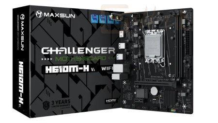 Alaplapok Maxsun CHALLENGER H610M-H V1 WIFI - MS-CHALLENGER H610M-H V1 WIFI
