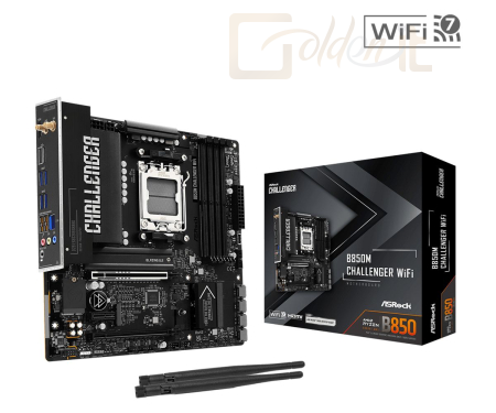 Alaplapok ASRock B850M CHALLENGER WIFI - 90-MXBU40-A0UAYZ
