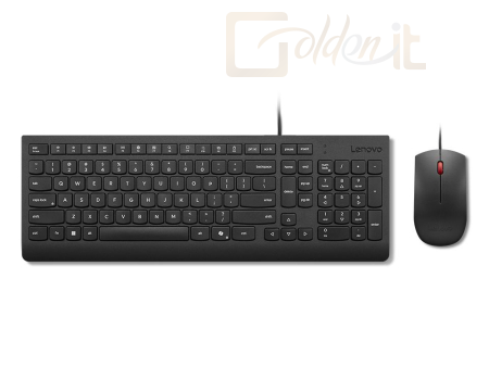 Billentyűzet Lenovo Essential Wired Keyboard Combo Black HU - 4X31R64418