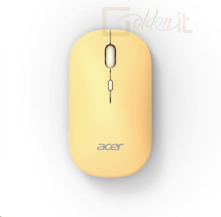 Egér Acer AMR130 Wireless Bluetooth Mouse Yellow - GP.MCE11.04B