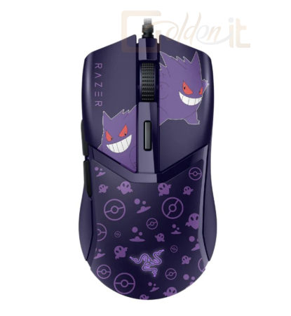 Egér Razer Cobra Gaming Mouse Pokémon Gengar Edition - RZ01-04650700-R3M1