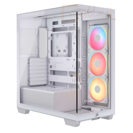 Ház Corsair 3500X LX-R RGB iCUE Link Tempered Glass White - CC-9011325-WW