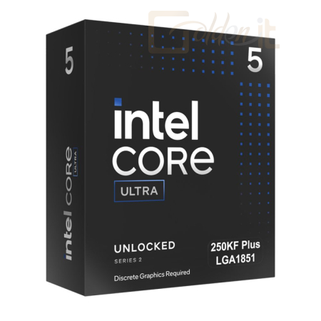 Processzorok Intel Core Ultra 5-250KF Plus 4,2GHz 30MB LGA1851 BOX - BX80768250KF