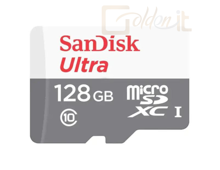 USB Ram Drive Sandisk 128GB microSDXC Ultra Class 10 + adapterrel - SDSQUNR-128G-GN3MA