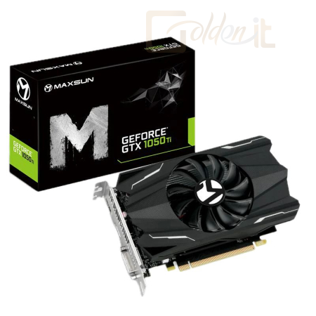 Videókártya Maxsun GeForce GTX 1050 Ti 4GB DDR5 - MS-GTX1050TI TF 4G