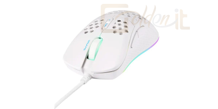 Egér Deltaco WM75 Gaming Mouse White - GAM-108-W
