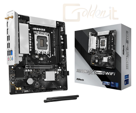 Alaplapok ASRock H810M-X GEN5 WIFI - 90-MXBU80-A0UAYZ