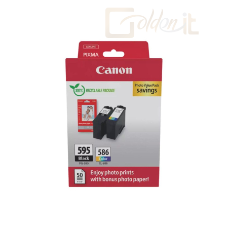Nyomtató - Tintapatron Canon PG-595/CL-586 PVP Multipack tintapatron - 7171C004