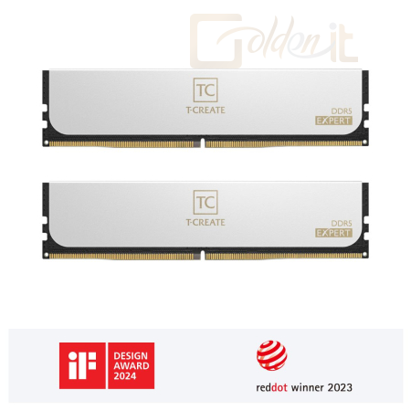 RAM TeamGroup 32GB DDR5 6000MHz Kit(2x16GB) Expert White - CTCWD532G6000HC30DC01