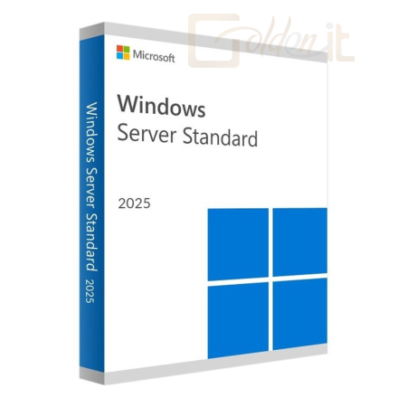 Operációs rendszer Microsoft Windows Server Standard 2025 64Bit English 1pk DSP OEI DVD 16 Core - EP2-25187
