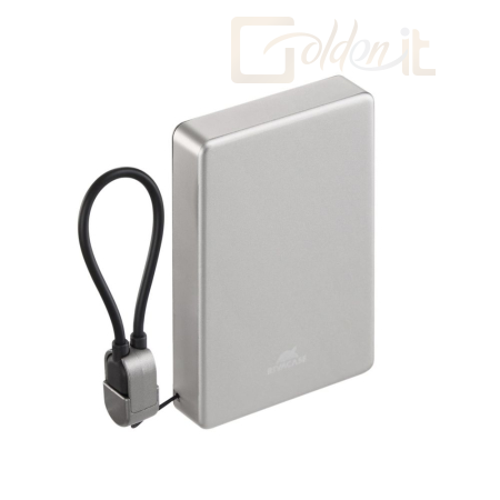 Powerbank vésztöltők RivaCase Rivapower VA2617 10000mAh PowerBank Grey - 4260709016573