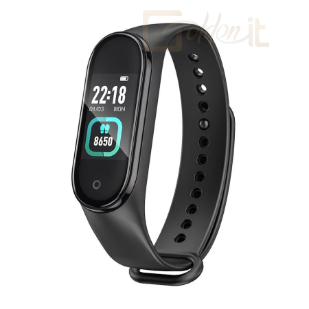 Okosóra Hoco GA08 okos sport karkötő Black - HC731647