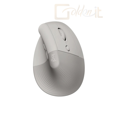 Egér Logitech Lift Vertical Ergonomic Mouse Sand - 910-007771