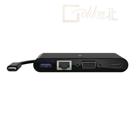 Notebook kiegészitők Belkin USB-C Multimedia Adapter - AVC005BTBK