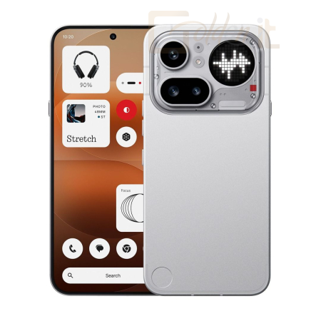 Mobil készülékek Nothing Phone 4a Pro 128GB DualSIM Silver - A10400335