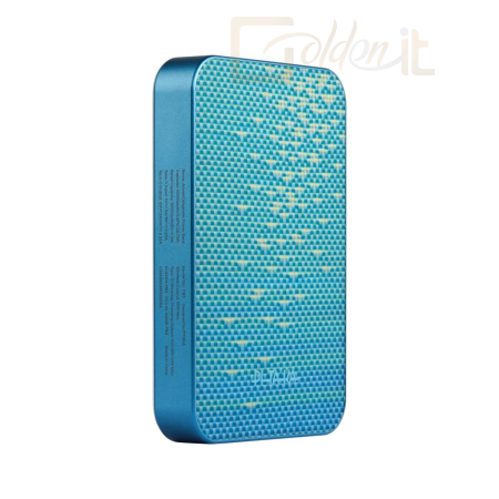 Powerbank vésztöltők Pitaka Qi2 10000mAh Power Bank Lucid Blue - PBQ2505
