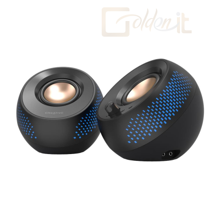 Hangfal Creative Pebble X 2.0 Bluetooth Speaker Black - 51MF1715AA000