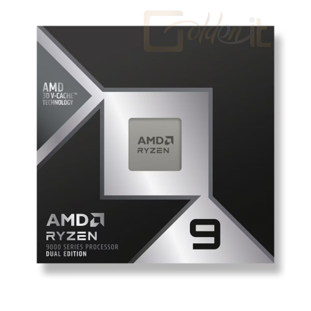 Processzorok AMD Ryzen 9 9950X3D2 4,3GHz AM5 BOX (Ventilátor nélkül) - 100-100001978WOF