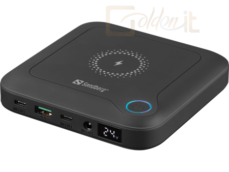 Powerbank vésztöltők Sandberg All-in1 Laptop 25000mAh PowerBank Black - 421-46
