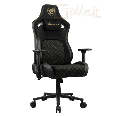 Gamer szék Cougar Defensor Gold F Gaming Chair Black - 3MDFFGLB.0001