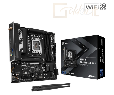 Alaplapok ASRock B860M CHALLENGER WIFI - 90-MXBUP0-A0UAYZ