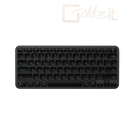 Billentyűzet Satechi Slim EX1 Wireless Bluetooth Keyboard Space Black US - ST-KEX1C-EN