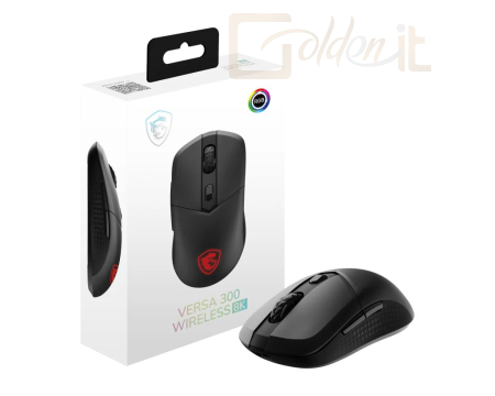 Egér Msi Versa 300 8K Wireless Bluetooth Gaming Mouse Black - S12-4301600-CLA