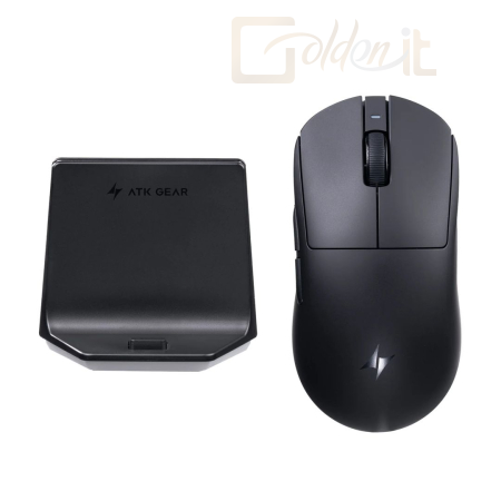 Egér ATK Dragonfly A9 NB Wireless Gaming Mouse Black - A9 NB ULTRA BLACK