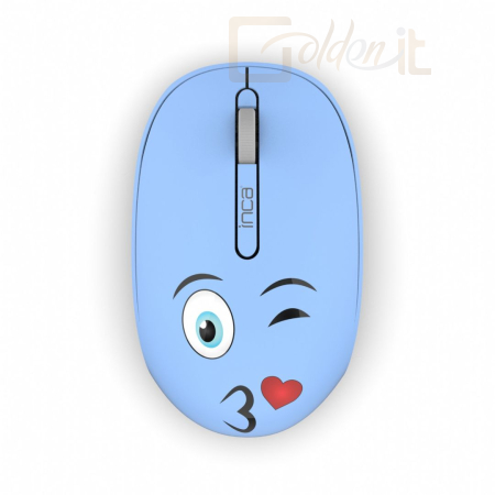 Egér INCA IWM-245RM Wireless Mouse Blue - IWM-245RM