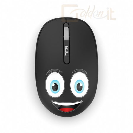 Egér INCA IWM-245RS Wireless Mouse Black - IWM-245RS