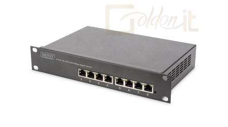 Hálózati eszközök Digitus DN-80114-1 8-port Gigabit switch unmanaged - DN-80114-1