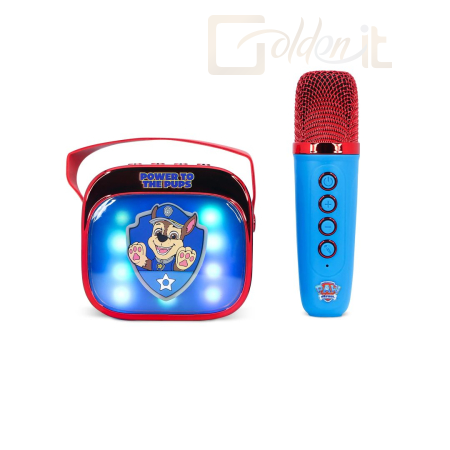 Hangfal OTL Technologies PAW Patrol PopSing LED Light-Up Bluetooth Karaoke Speaker & Microphone Blue - PAW340