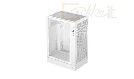 Ház DeepCool CH170 Plus Tempered Glass White - R-CH170-WHNGM0-G